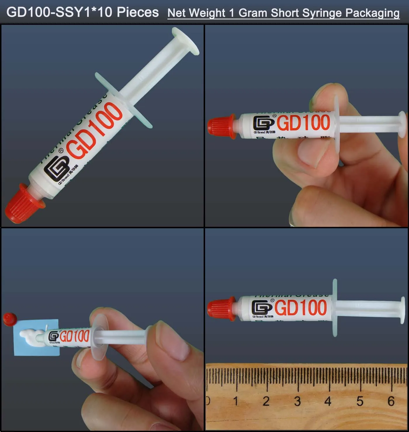 GD100 теплоотвод пластырь соединения Термальность смазочная паста силикон белый CN20 CN150 CN1000 ST20 ST90 MB05 SSY1 SY1 SY3 SY7 SY15 SY30