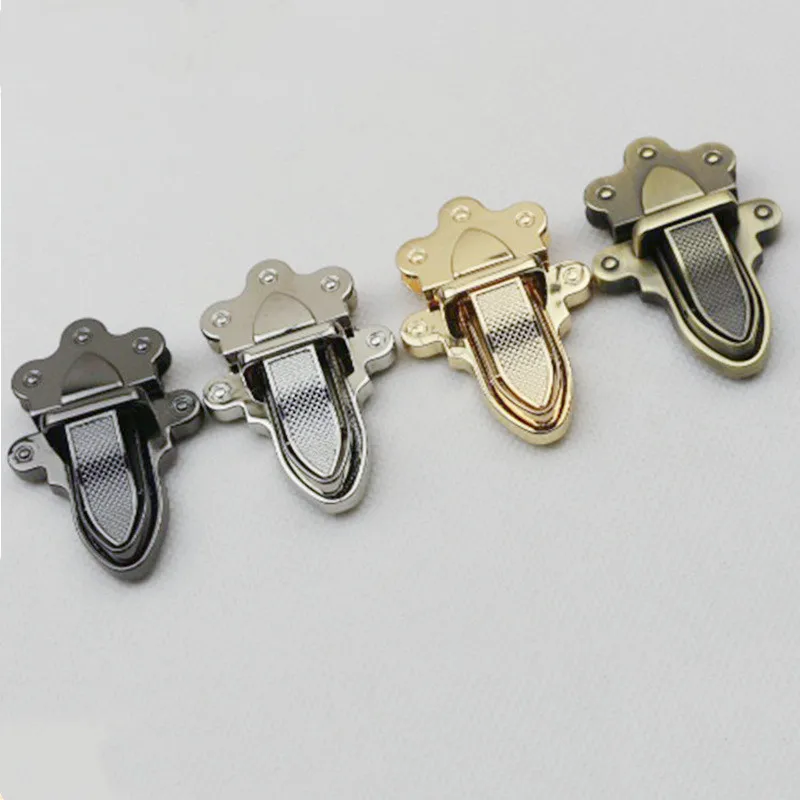 

2/5Set/Lot Metal Turn Lock Snap For Handbag Women Bag Twist Locks Clasps Closure DIY Metal Buckle Hardware Accessories