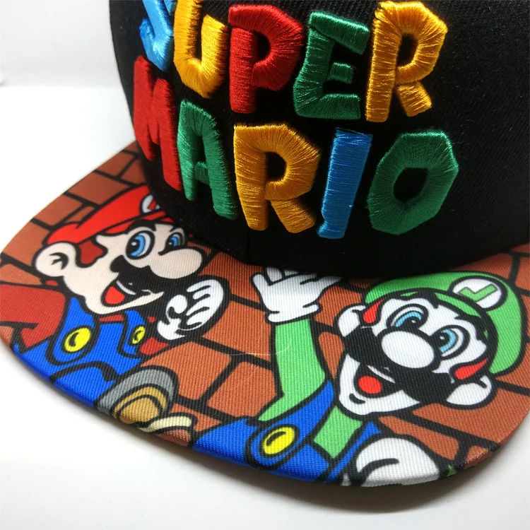 Новинка ручной работы Супер Марио косплей реквизит бейсбольная шляпа Марио Bros Косплей Кепка игра супер шапка Марио взрослые дети шляпы для косплея