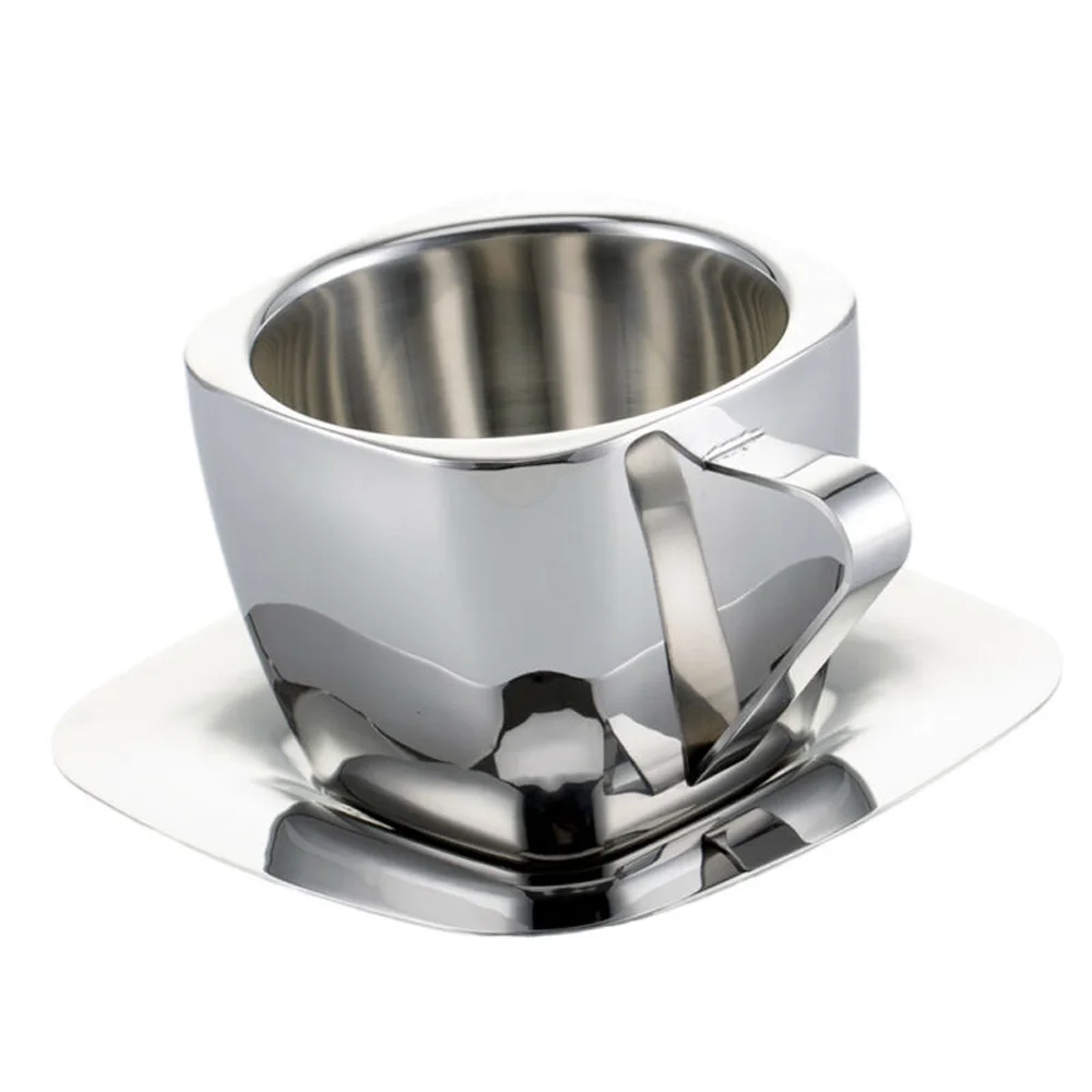 Gift Coffee Cup Indoor Camping Home Kitchen Stainless Steel Drinks For Coffee / Tea / Milk Tea Brewing Gift Coffee Cup Indoor Camping Home Kitchen Stainless Steel Drinks For Coffee / Tea / Milk Tea Brewing