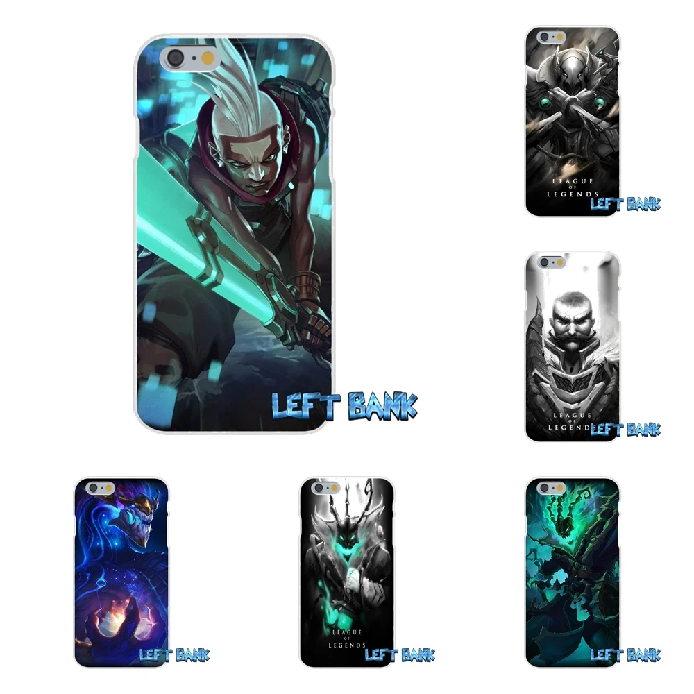 

For Samsung Galaxy S3 S4 S5 MINI S6 S7 edge S8 Plus Note 2 3 4 5 LOL Jinx Ekko Aurelion Sol Thresh Braum Phone Case Silicone