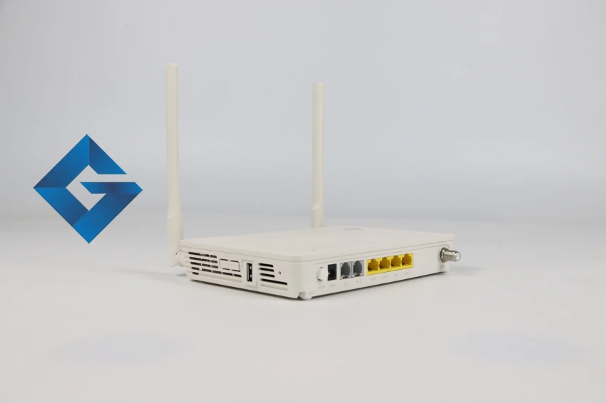 Original Hua Wei GPON Terminal ONU HG8247H5 GPON With 2Voice 4GE WIFI 