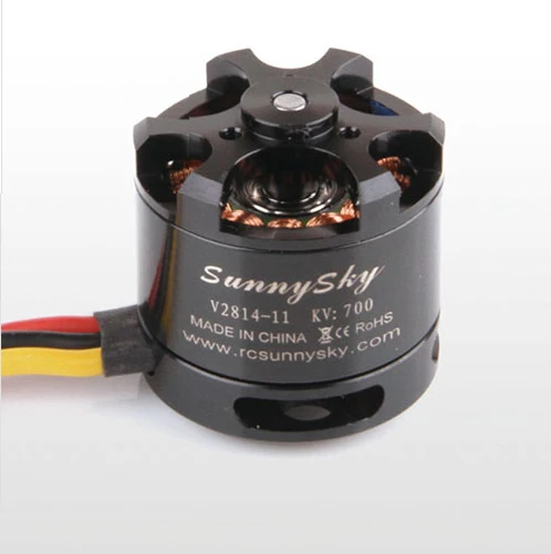 

Original Sunnysky V2814 700KV 2-4S Brushless Motor for Multicopter Quadcopter RC Airplane