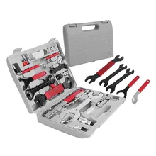 

44PCS/ set Mountain Bike Patchs outdoor tool Bicycle Accessories Repair box diagnostic tools Kit Valuables Cycling Chain case