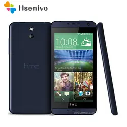 Оригинальный htc Desire 610 Qual Core телефон 4,7 'сенсорный 1 ГБ оперативная память 8 встроенная gps Wi Fi разблокирована 3g и 4 г Android телефон восстановлен