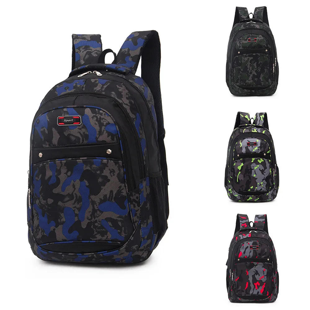 

xiniu Backpack Teenage Girls Boys School Backpack Camouflage Printing Students Bags mochilas mujer 2018 para la escuela#ES5