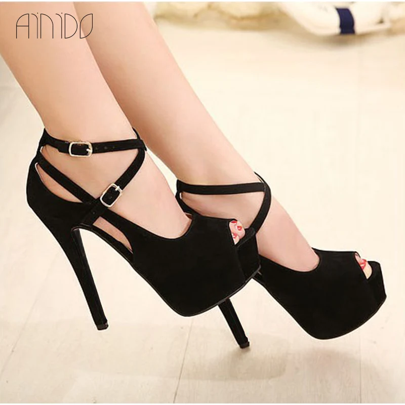 Bajo Precio al por mayor 2016 Moda Zapatos Peep Toe Bombas Sexy 14 CM Súper  Tacones Altos Vogue Crossover Cerrojo Zapatos de Color Rosa Negro 0|shoes  pink|super high heelspumps sexy - AliExpress