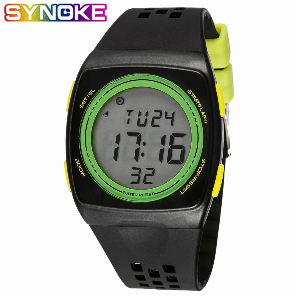 

SYNOKE Kid's Watches Waterproof Digital Fashion Luminous Children Watch Ultra-thin Core Multi function Age Girl Watch 67986