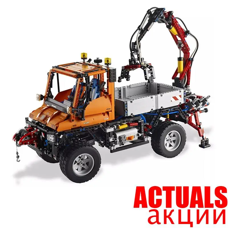 

LEPIN 20019 Unimog U 400 Technic Model Building Blocks Bricks Toys DIY For Kids Model 2088PCS Compatible with legoINGly 8110