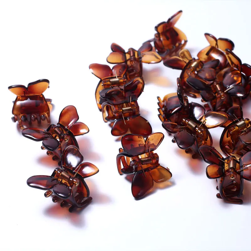 12pcs Butterfly Crab Hair Clips Claw Clamp Children Hairpins for Women Girls Ladies Hair Styling Tools Plastic Barrette Jaw Clip 12pcs Butterfly Crab Hair Clips Claw Clamp Children Hairpins for Women Girls Ladies Hair Styling Tools Plastic Barrette Jaw Clip
