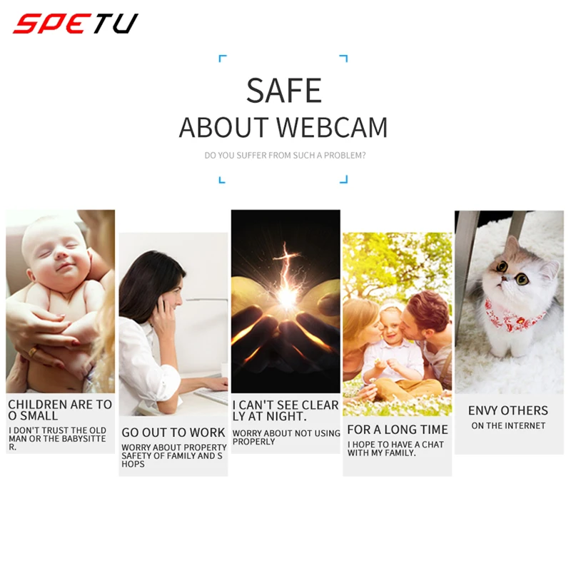 Smart Wireless IP Camera WiFi Home Panoramic Fisheye Surveillance CCTV Camera 1.3MP 960P 360 Full Degree View Angle Lamp Light