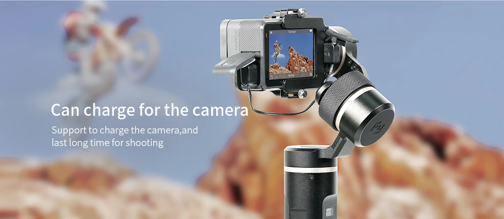 Feiyu G6 Экшн-камера Gimbal bluetooth обновленная версия для Gopro Hero6/5 RX0 Xiao Yi PK smooth Q smooth 4 Vimble 2