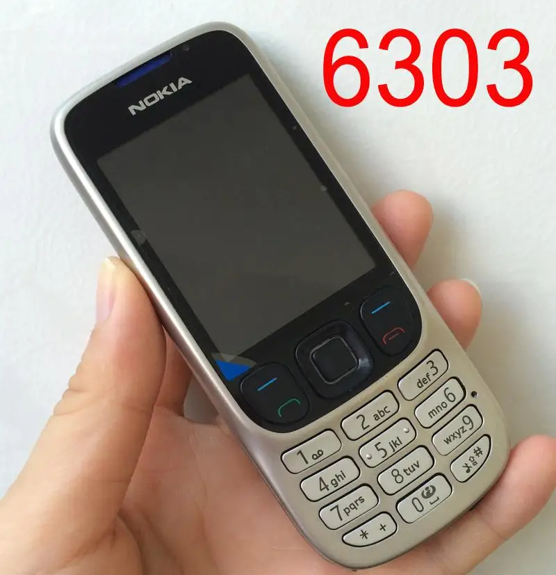 Цена за Оригинал Восстановленное Nokia 6303 Mobile Телефон 6303c Классический Мобильный Телефон Русская Клавиатура Арабский Клавиатура Цена за Оригинал Восстановленное Nokia 6303 Mobile Телефон 6303c Классический Мобильный Телефон Русская Клавиатура Арабский Клавиатура