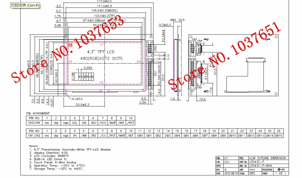 LT043C-33AT