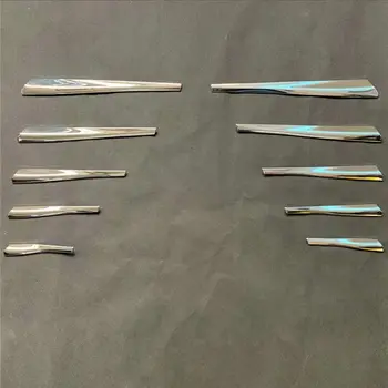 

WELKINRY car auto cover for Toyota Voxy R80 mid-2017 2018 facelifted sport edition ABS chrome front head fog lamp light trim