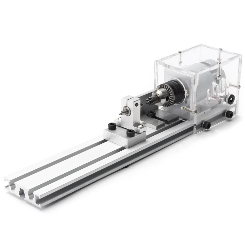 

Mini DIY lathe machine tools 24V 80W Woodworking Buddha Pearl Grinding Polishing Beads Wood lathe Drill Tool