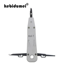 Kebidumei KD-1 сетевой инструмент проволочно-вырезной станок инструмент телекоммуникационный телефонный кабель Cat5 RJ11 RJ45 сетевой перфоратор вниз воздействия вставки для крона