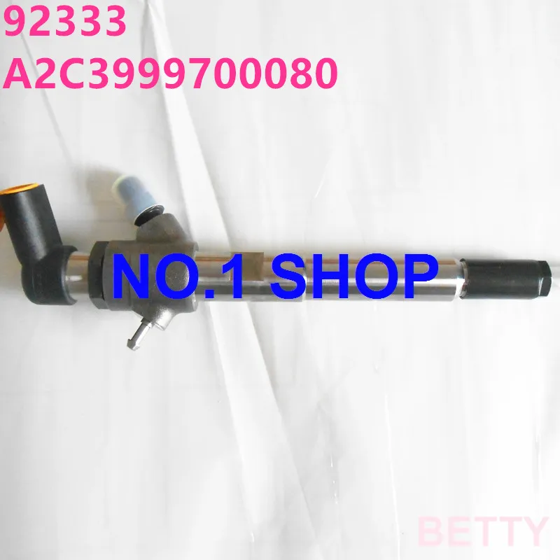 100% Подлинная оригинальная и новая Топливная форсунка common rail A2C3999700080 92333 для 3.2L