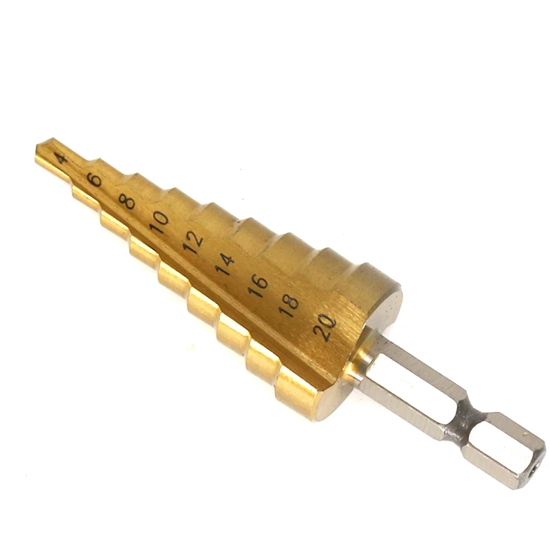 step drill bit set cobalt