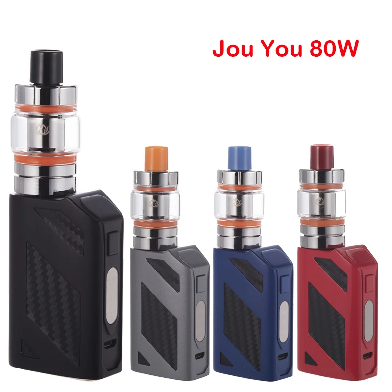 JOUYOU 80 Вт коробка режим комплект Электронная сигарета с 2200 мАч vape батарея rta 2 5 мл