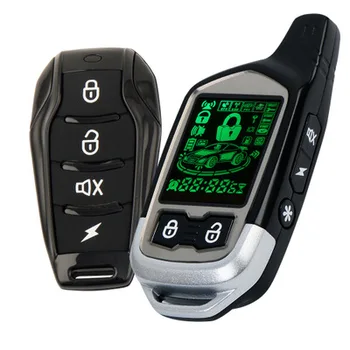 

Two-Way Automatic Remote Trunk Opening 12V -20-60 Temperature 100m Keyless Entry Car Alarm System LED Appointment Remote Start