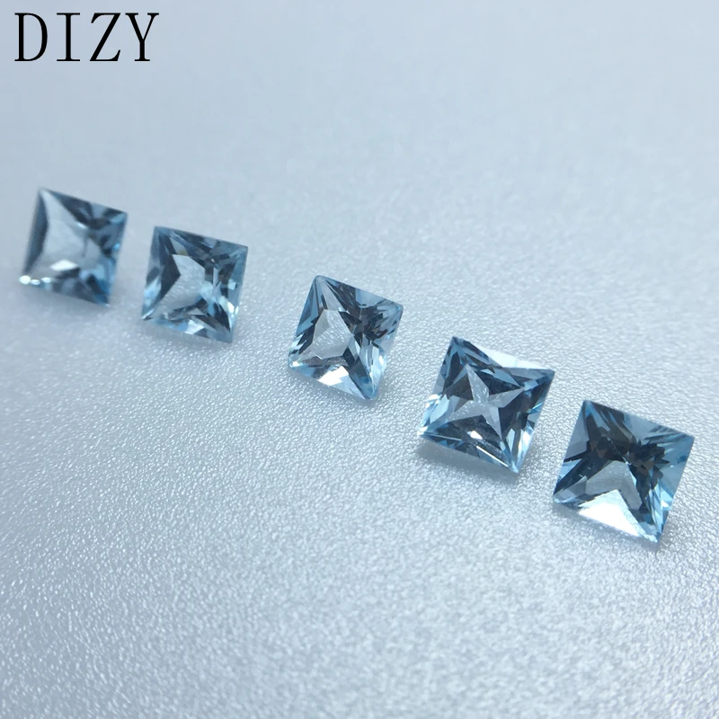 AE-Sky blue topaz SQP5x5-2