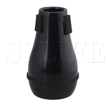 

13.2x4.3cm Alto Tenor Trombones Black Trumpet Straight Mute Silener