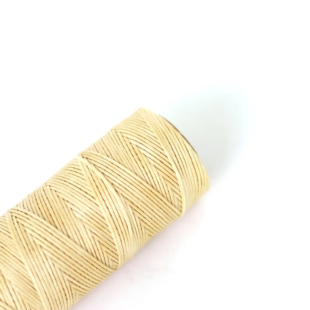 waxed thread 1.0mm beige 2