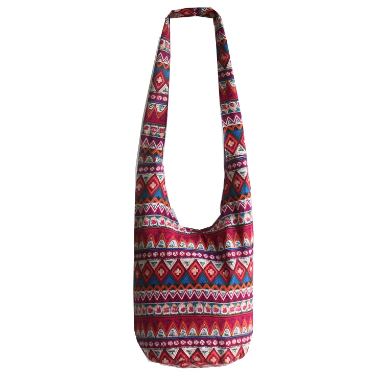 Классическая богемная сумка-мешок, женские сумки, школьные сумки для девочек, слинг, сумка через плечо, хиппи Хобо, сумки-мессенджеры, бесплатный подарок - Цвет: Woman Bag 10