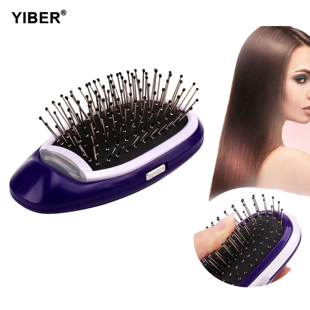 

YIBER Ionic Hairbrush Magic Electric Hair Comb With Negative Ions Hair Modeling Styling Comb Brush Beauty Styling Tools