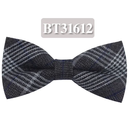Модный галстук-бабочка для мужчин, Классическая клетчатая галстук-бабочка для бизнеса, свадьбы, банта для взрослых, хлопковые мужские бабочки, галстук зеленый, синий - Цвет: BT31612