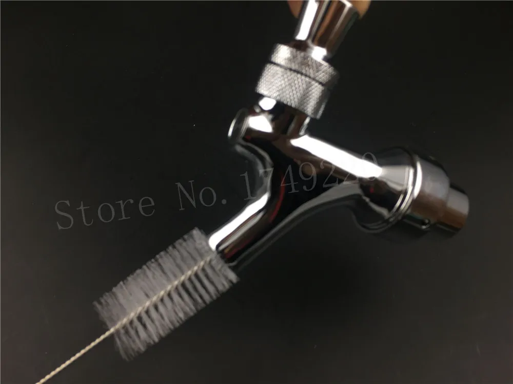  10pcslot Homebrew kegging,7.87 inch Tap Faucet Brush Beer Keg Hardware & Pipe Fitting cleaning  (1)