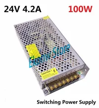 100W 24V 4A Switching Power Supply Factory Outlet SMPS Driver AC110-220V to DC24V Transformer for LED Strip Light Module Display