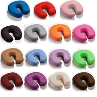 Memory Foam Neck Pillow Resting Head Neck U Shape Soft Travel Pillow For Office Train Rest Airplane 15 Colors Neck Pillows 1