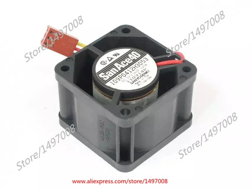 

Вентилятор для охлаждения сервера SANYO DENKI 109P0412H3053 DC 12 В 0.195A 40x40x28 мм