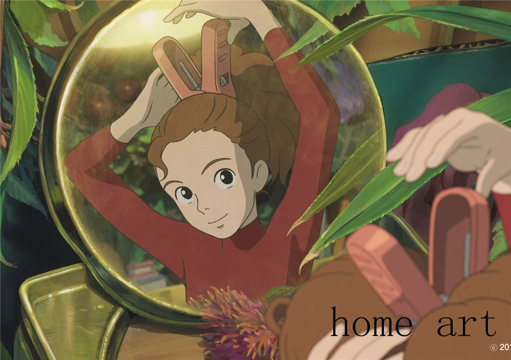 Постер The Secret World of Arrietty четкое изображение настенные наклейки украшение для дома