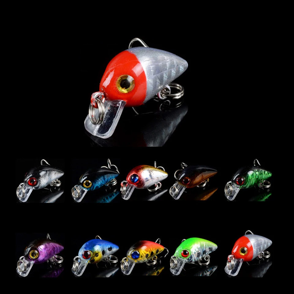 

LINGYUE 1pcs 2.6cm 1.2g pesca crankbait hard Bait tackle artificial lures swimbait fish japan wobbler Free shipping
