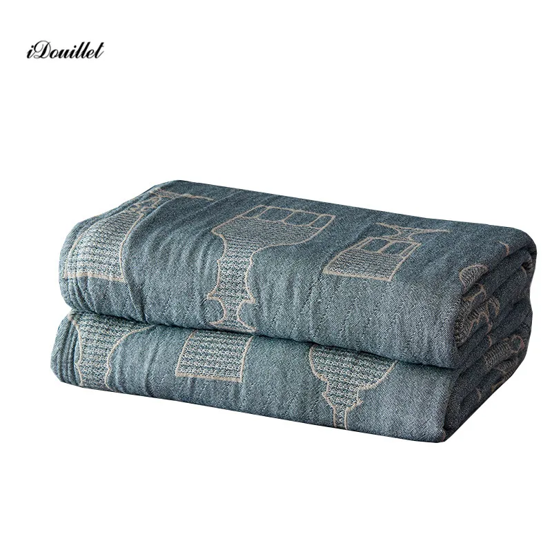 iDouillet Modern Summer Thin Blanket for Adult Soft and Breathable