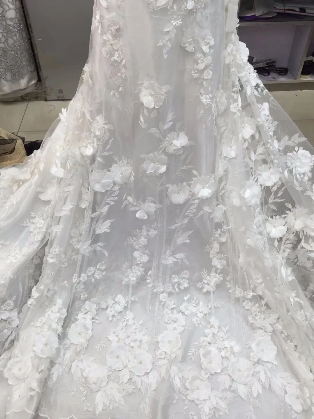 安いセール 優雅な 3d 花ホワイトフレンチチュール刺繍レース生地 Z Han ためのウェディングドレス 値引き サービス Dev Thecomfortzonesoulfood Com 安いセール 優雅な 3d 花ホワイトフレンチチュール刺繍レース生地 Z Han ためのウェディングドレス 値引き サービス Dev Thecomfortzonesoulfood Com