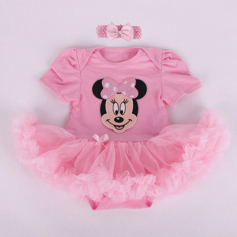 

Adorable Baby Girl Summer Dresses Cartoon Hero Infant Bebe Tutu Romper Dress Kids Jumpsuit With Headband Toddler Roupas Vestidos
