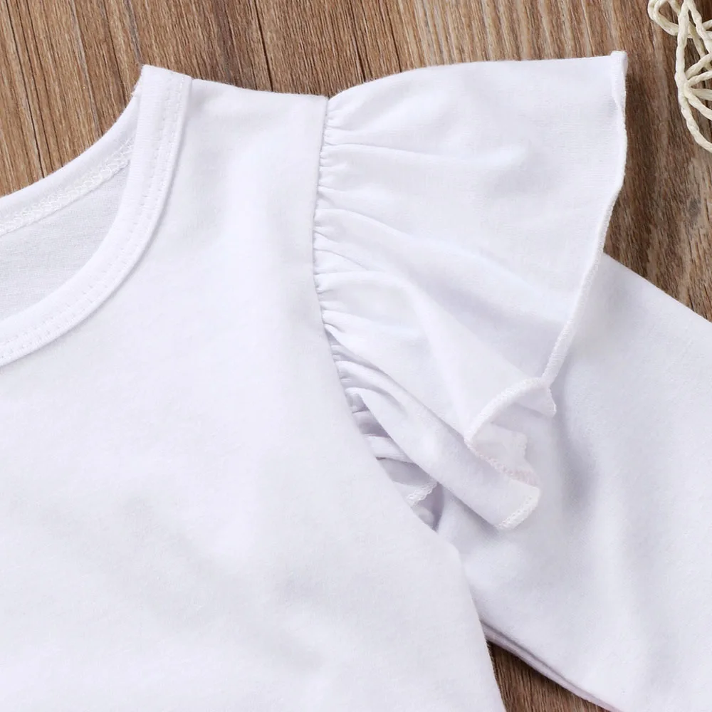 Новинка года, весенне-осенние комплекты одежды для девочек футболка+ штаны комплект из 2 предметов, одежда с длинными рукавами детские костюмы для активного отдыха хлопковая детская одежда