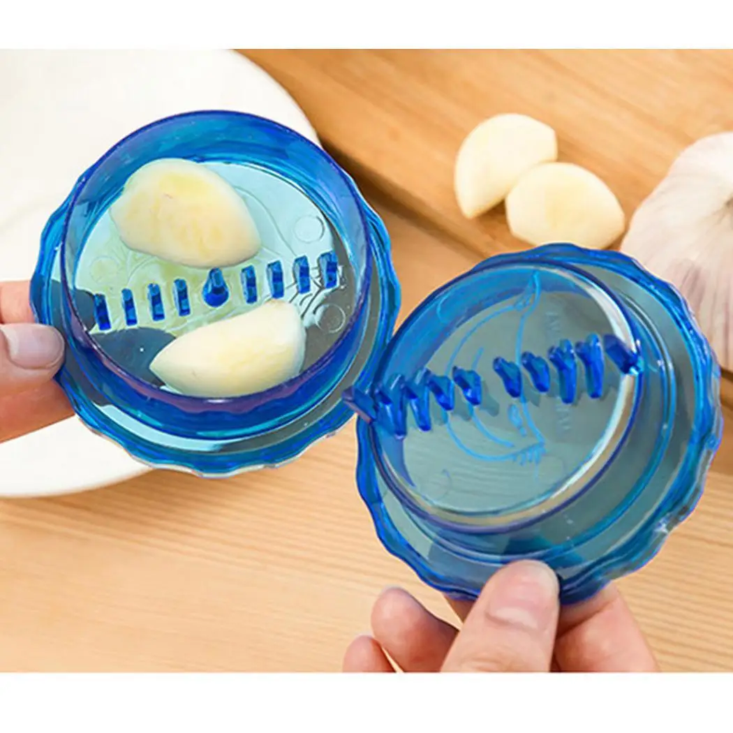 

Multi-Usage Plastic Garlic Press Peeler Crusher Masher Twist Kitchen Useful Tool Garlic Presses Garlic Crusher