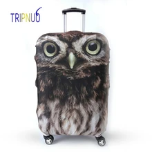 TRIPNUO чехол с совой для чемодана, дорожный Эластичный Защитный чехол для багажа, эластичные дорожные аксессуары, чехол на колесиках