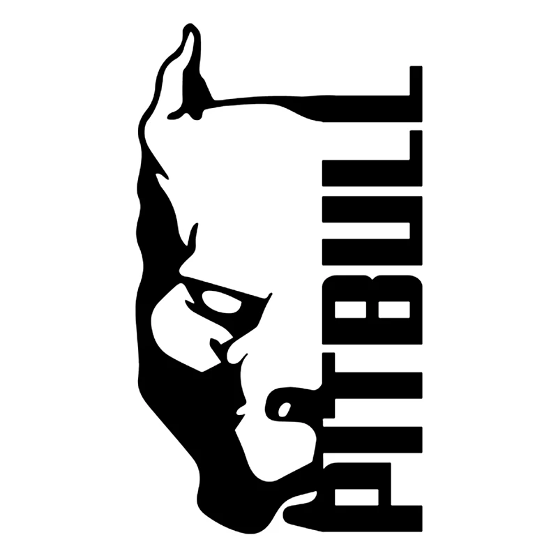 CS 153#21*12см Наклейка Pitbull водонепроницаемые наклейки на авто машину наклейка для