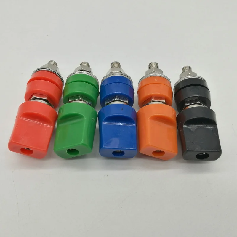 

flat head Binding Post JACK FOR Speaker 6mm Banana Plug Test probe Connector