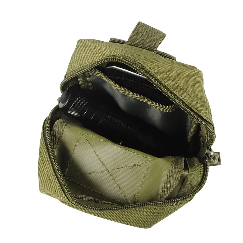 Тактический поясной ремень Molle EDC военный портативный водонепроницаемый 1000D для