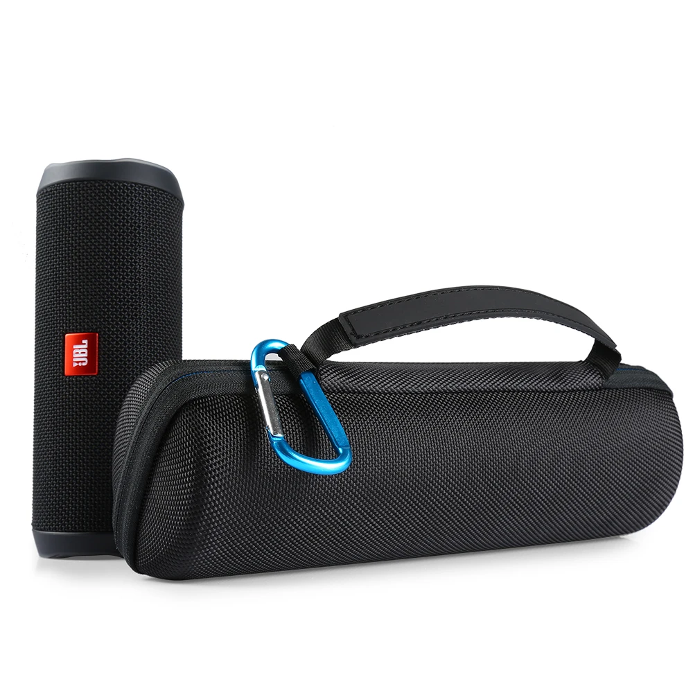 EVA жесткий чехол дорожная сумка чехол для JBL Flip 4 беспроводной Bluetooth динамик черный(только чехол
