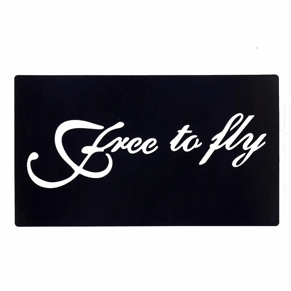 1 Piece Indian Small Henna Tattoo Stencil Free to Fly Words Design Beauty Woman Body Art Template DIY Tattoo Sticker Fashion G29