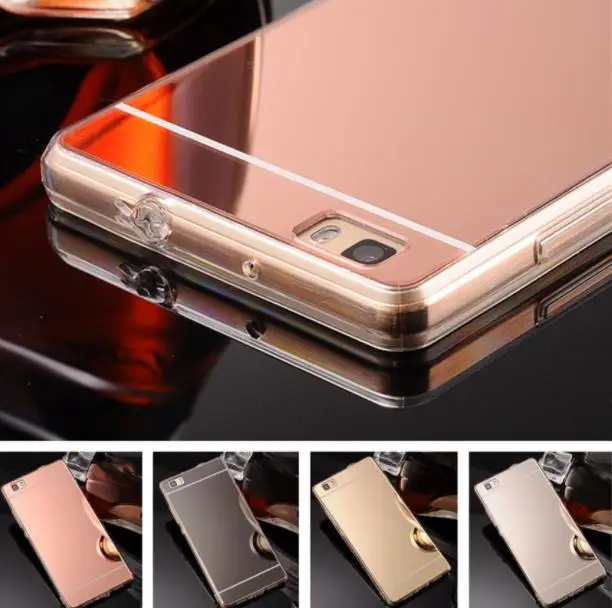 

Luxury Mirror TPU Case Cover for Huawei P20 Lite Mate 10/Nova 2i/Honor 6C Pro/9i/V9 Play/View 10/V10/P9 Lite Mini/Y6 Pro 2017