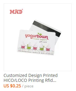printing rfid card